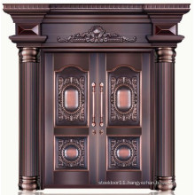Good quality 100% pure copper double main door designs